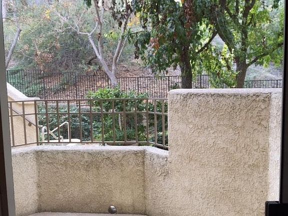 Large patio
