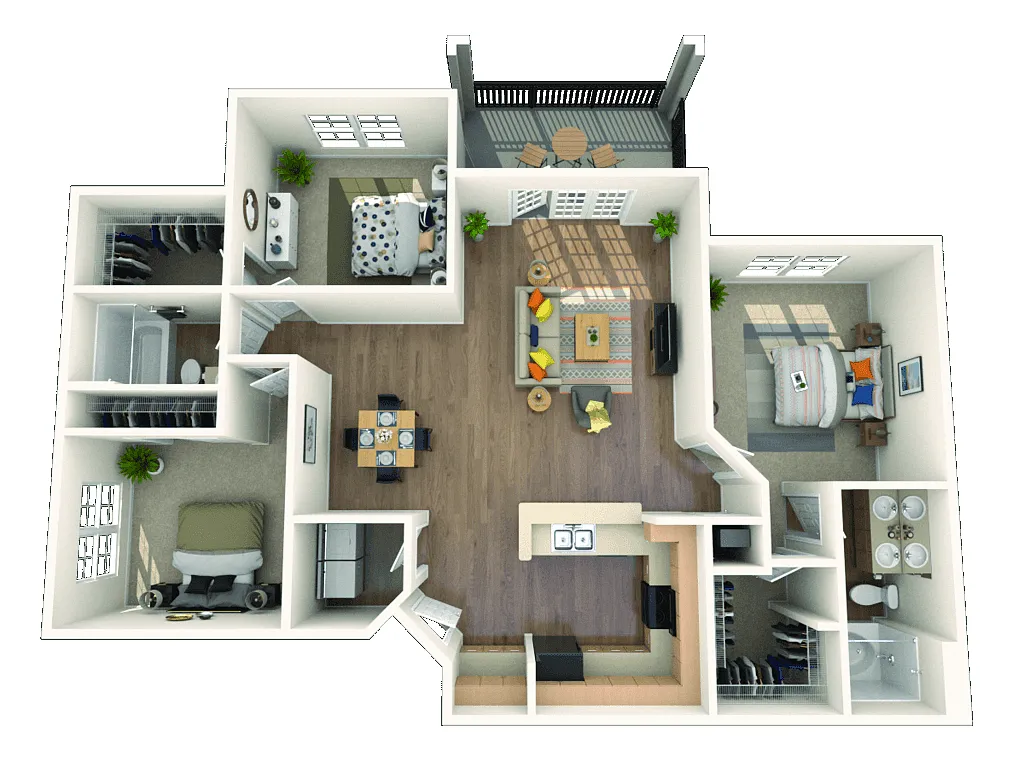 Floor plan C1 - The Chestnut