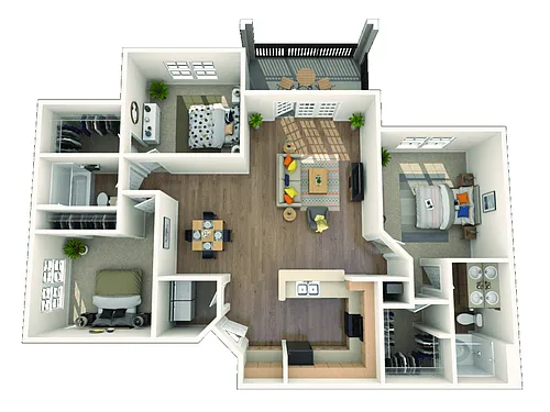 Floor plan C1 - The Chestnut
