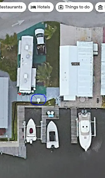 Lot 112 deck and dock