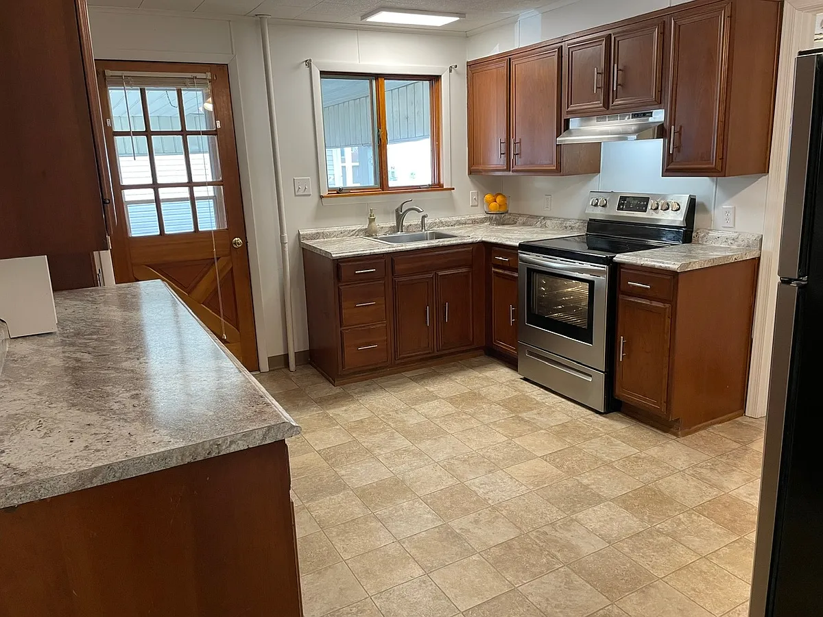 Bright, Eat-In Kitchen w/ Door leading to Private Carport - 4 Apple Ave #2