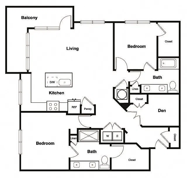 Floor plan B8