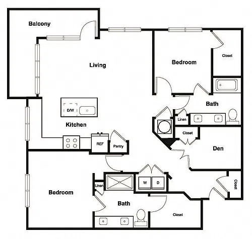 Floor plan B8