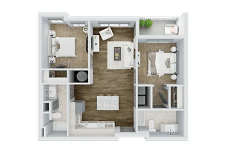 Floor plan B1
