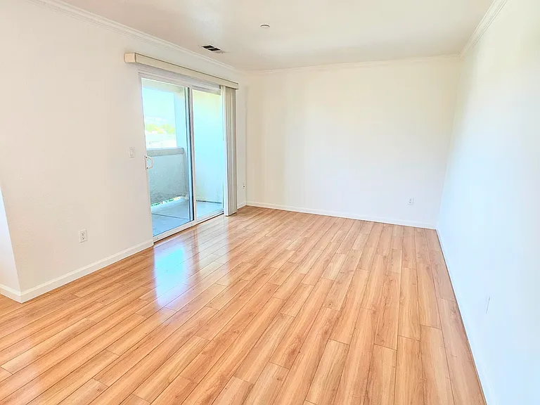 Closer view of living room for Unit 40