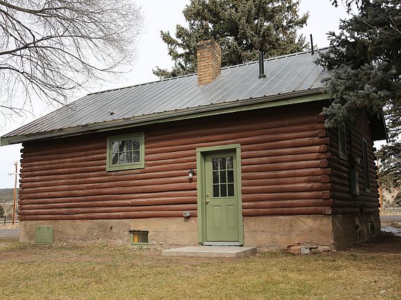 Back door (south face)