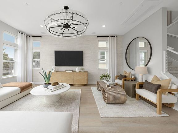 Light filled gathering room