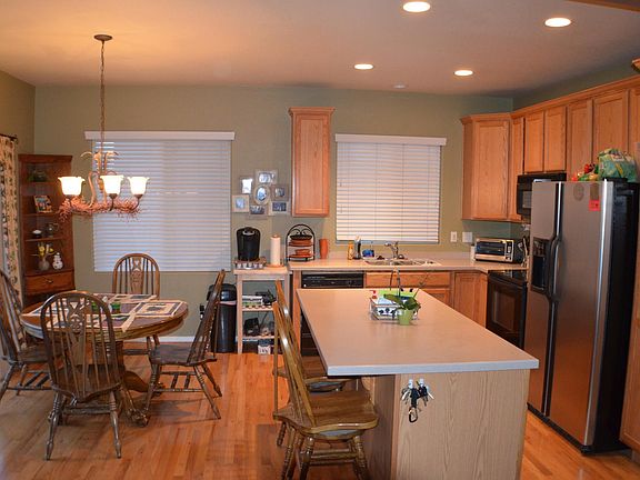 Kitchen and dining area