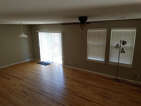 Main room and patio door