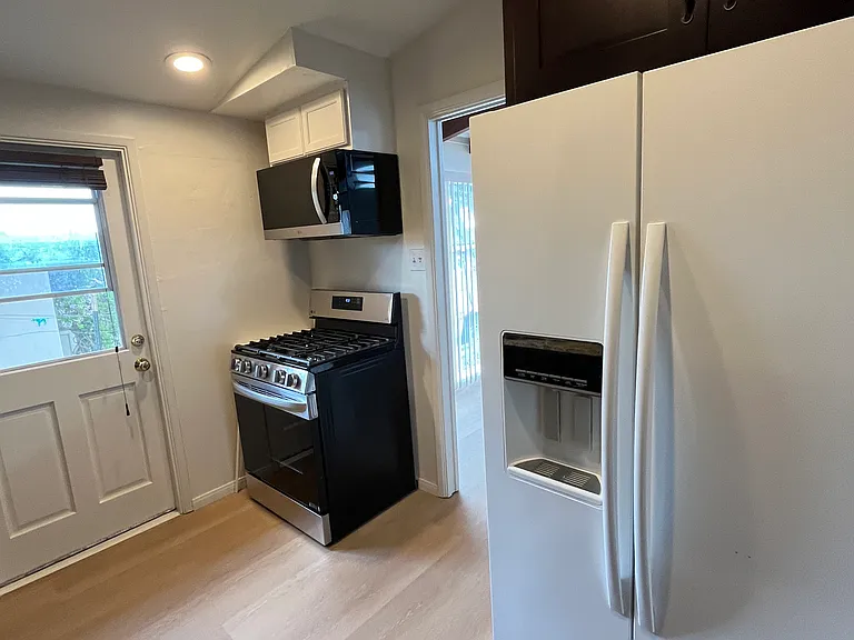 Remodeled kitchen with all new appliances.