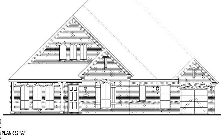 Plan 852 Elevation A