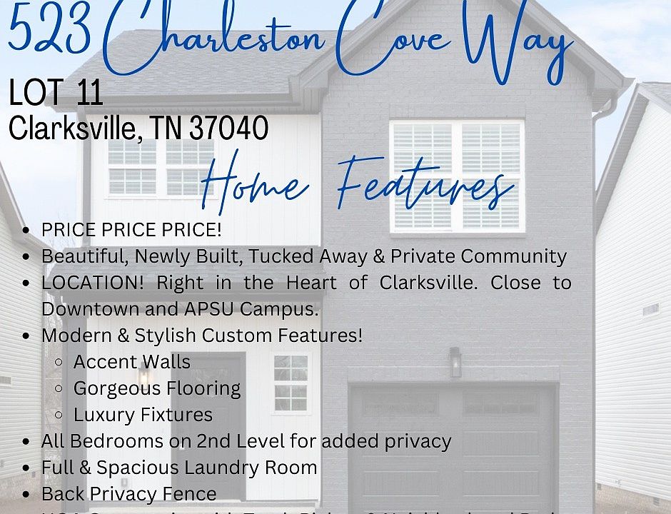 11 Charleston Cv LOT 11, Clarksville, TN 37040 Zillow