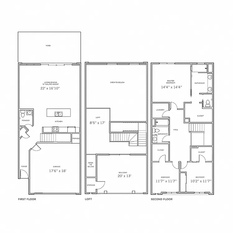 Floor plan The Neutra