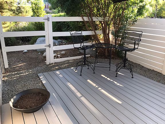Your private patio deck