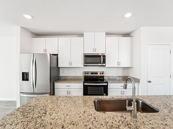 The Canyon Floorplan Kitchen at Two Rivers