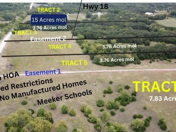 Highway 18 Rd #5 & E, Meeker, OK 74855
