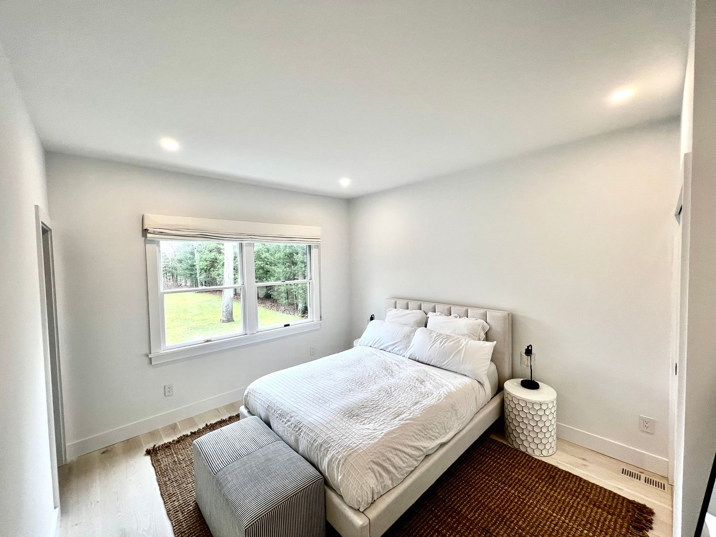  Lots of natural light but you have room darkening shades for the morning