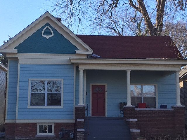 New wood siding and paint
