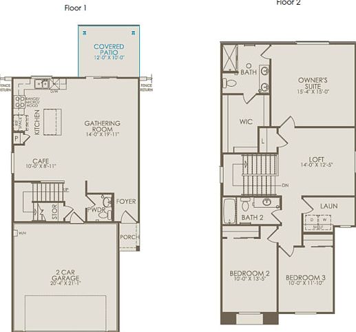 Linmar Ranch Lovell Homesite 05809 - Floorplan