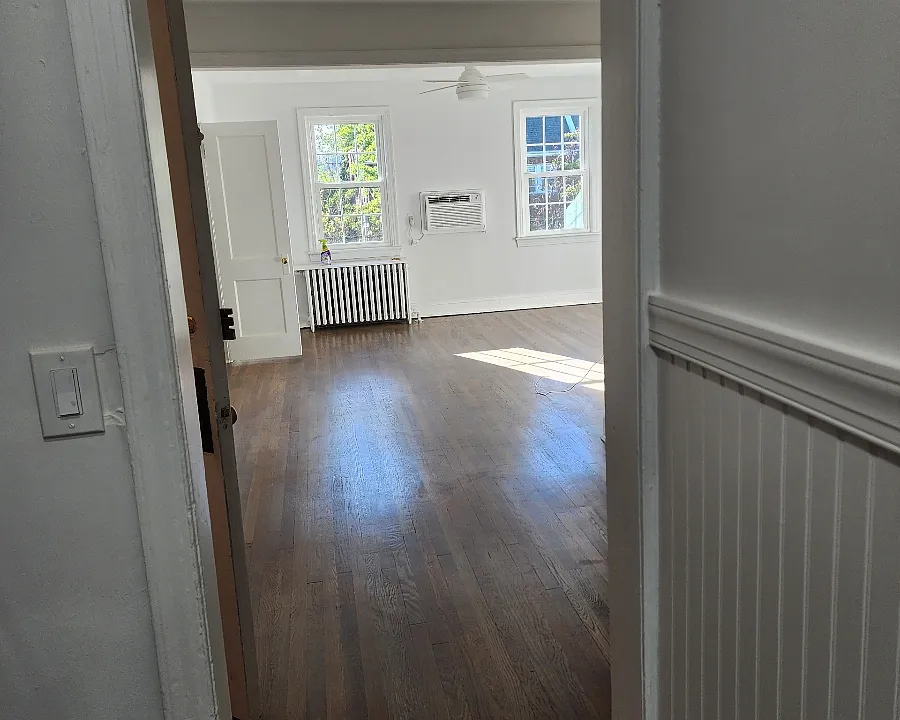 from kitchen to living room