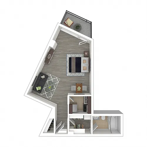 Floor plan STUDIO