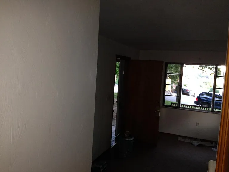 view to front window
