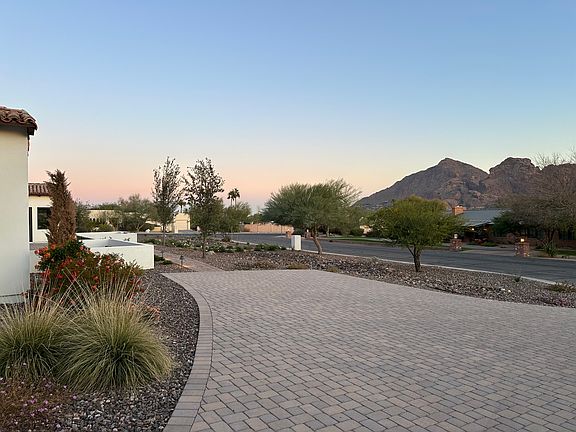 View from guest parking area.