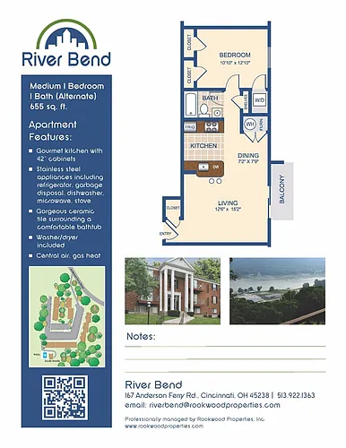 Floor plan RB-DES: 1BR-655