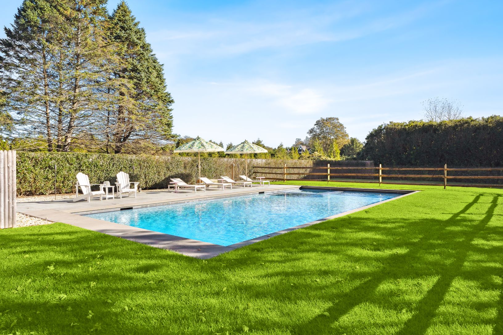  heated Gunite pool