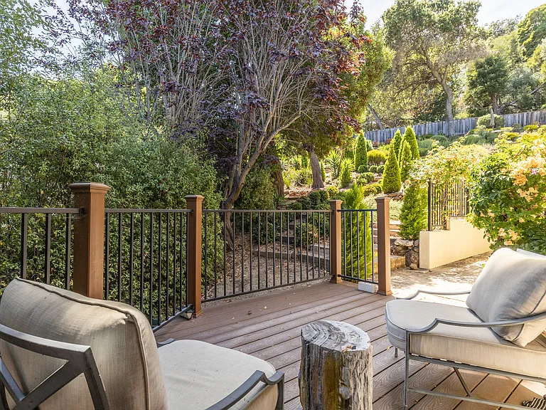 Terrace outside primary suite