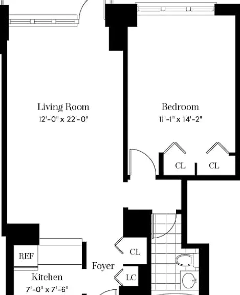 124 W 60th St #24K — Photo 2