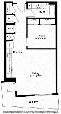 Floor plan A8A