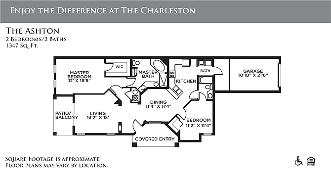 Floor plan The Ashton