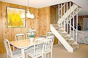 Spacious Dining Area with Bay View