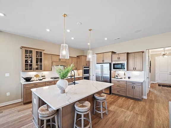 Kitchen with center island