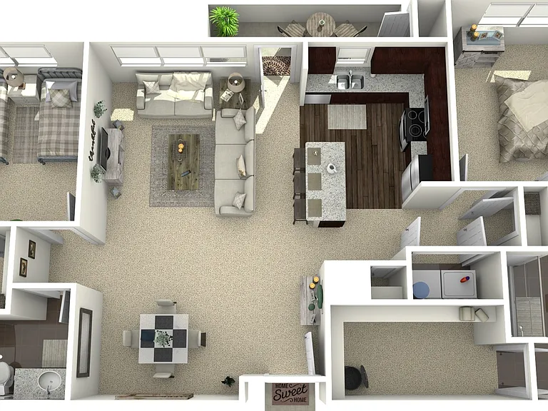 D1 | 2x2 | 1163 sq ft D1 | 2x2 | 1163 sq ft
