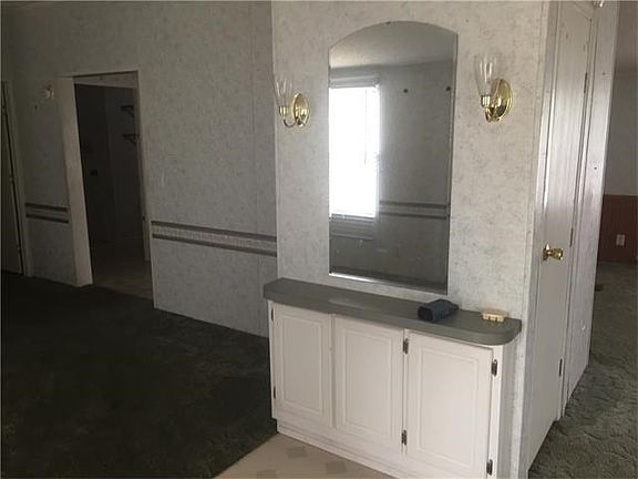 Entry table between Living Room and Dining Room