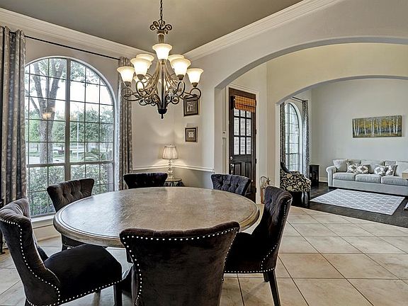 View from your formal dining room to your formal living room/study