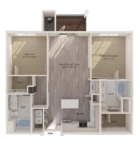 Floor plan B2