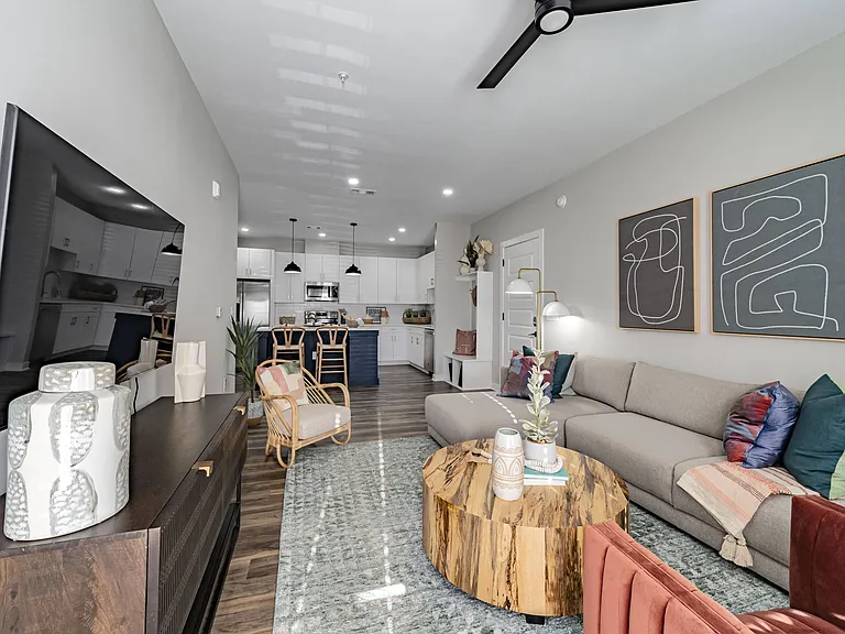 Model Living Area