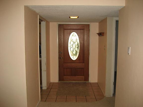 Formal entry foyer.