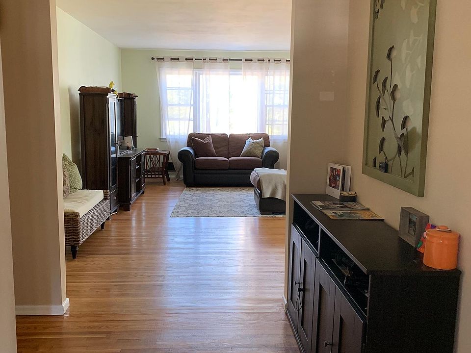 Entrance looking at living room