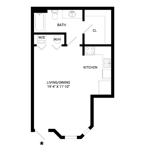 Floor plan Cambridge
