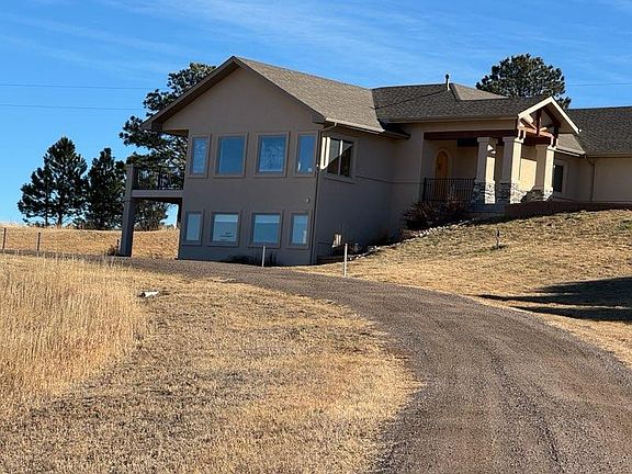 Driveway to parking area.