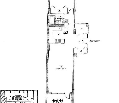2nd image of 55 W 14th St APT 2H