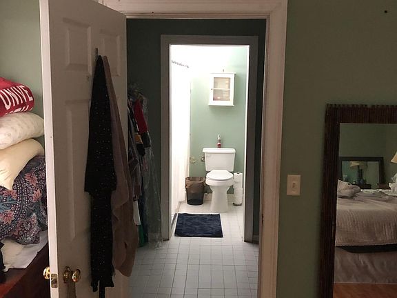 Walk in closet into Master bath