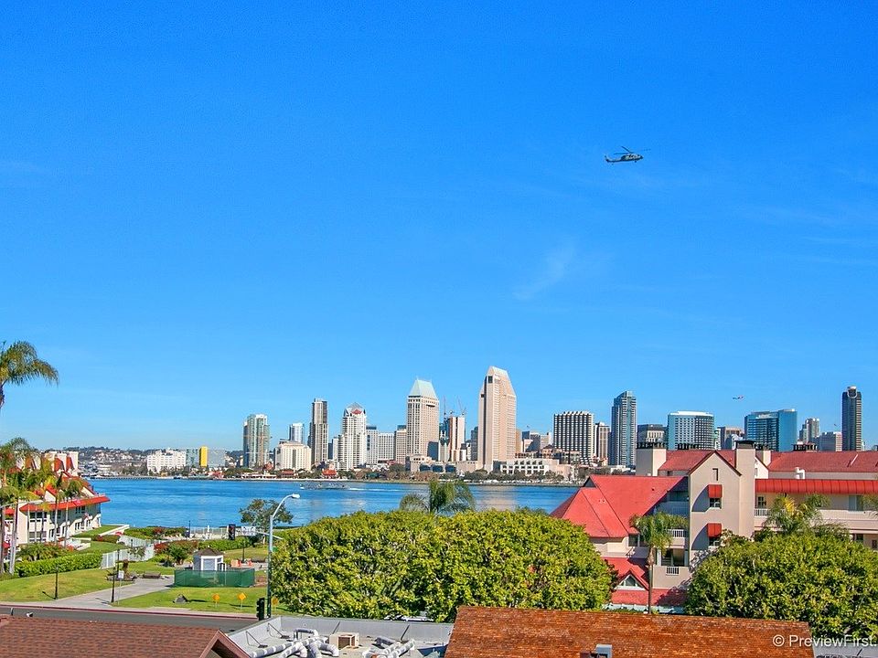 Roof Deck with San Diego Bay and Skyline Views