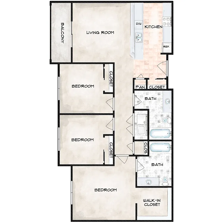 Floor plan 3X2