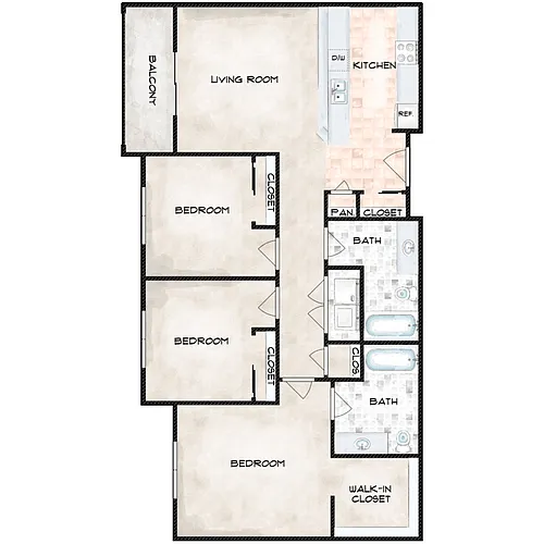 Floor plan 3X2