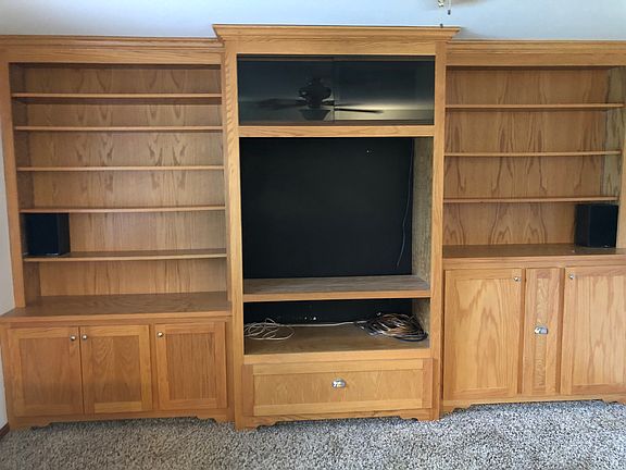 Custom entertainment center 